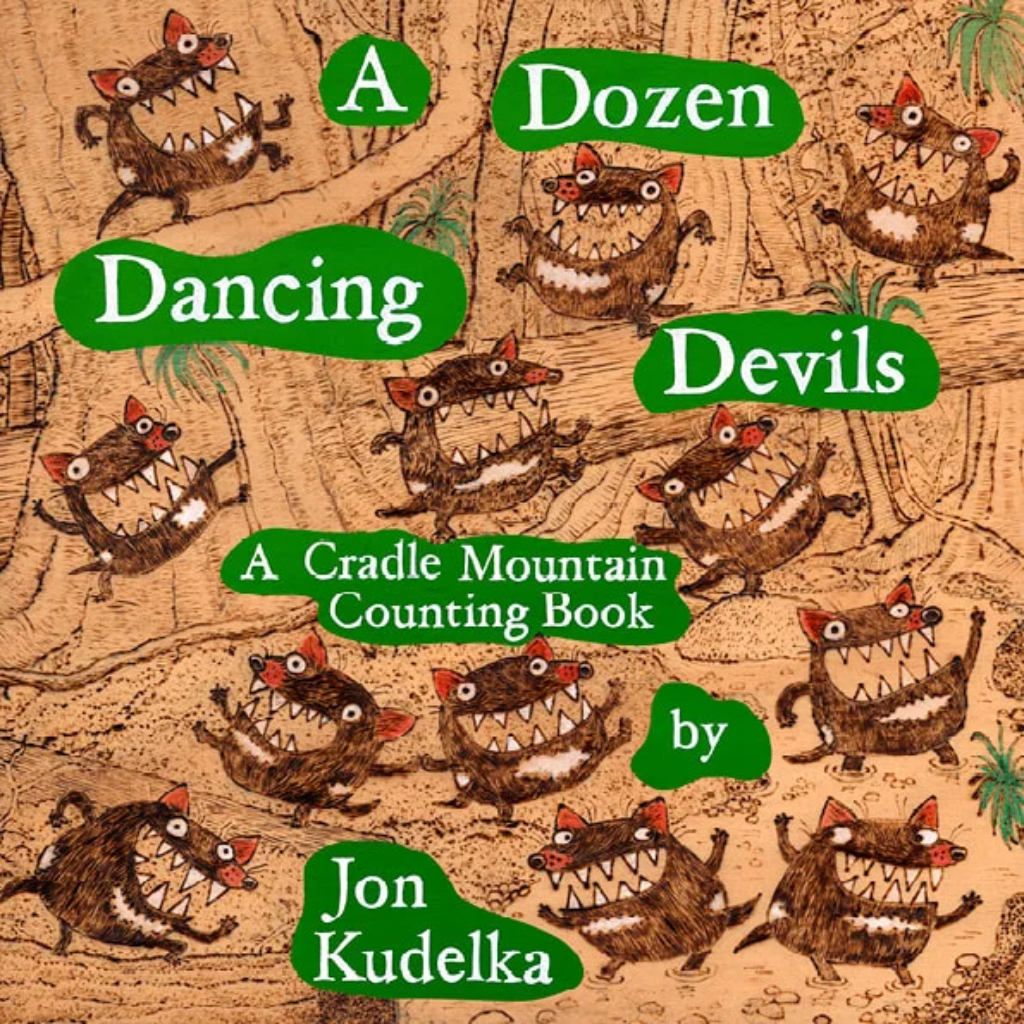 "A Dozen Dancing Devils: A Cradle Mountain Counting" Book by Jon Kudelka