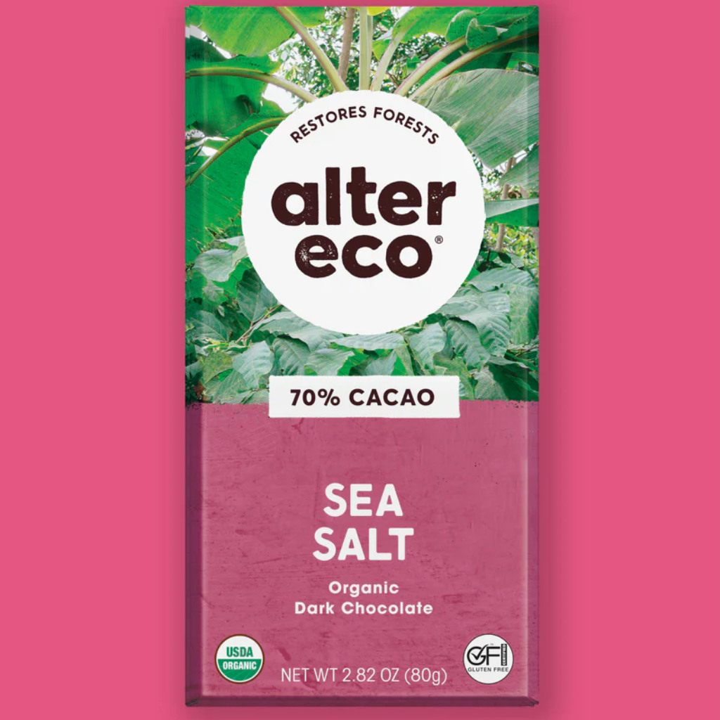 Alter Eco Organic Chocolate Block 75 g