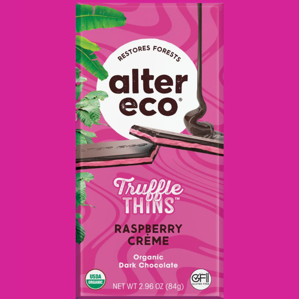 Alter Eco Organic Chocolate Truffle Thins 84 g