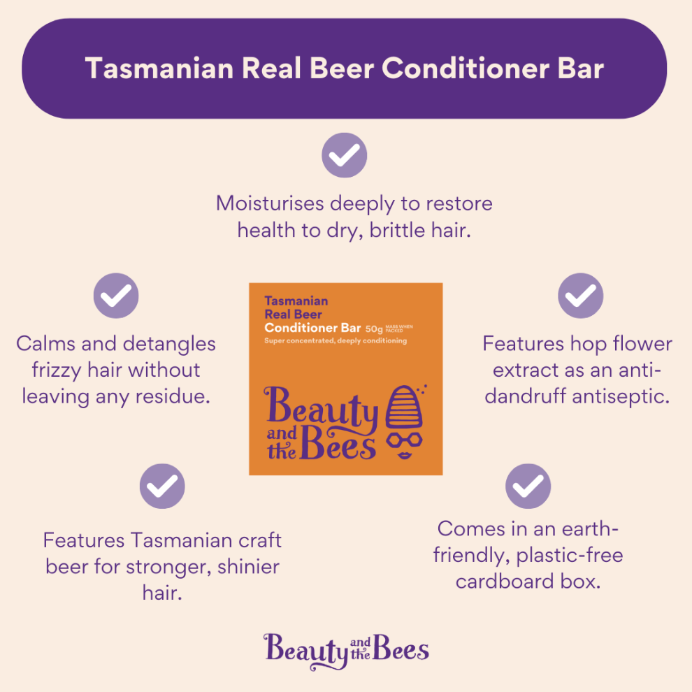 Beauty & the Bees Conditioner Bar 50 g