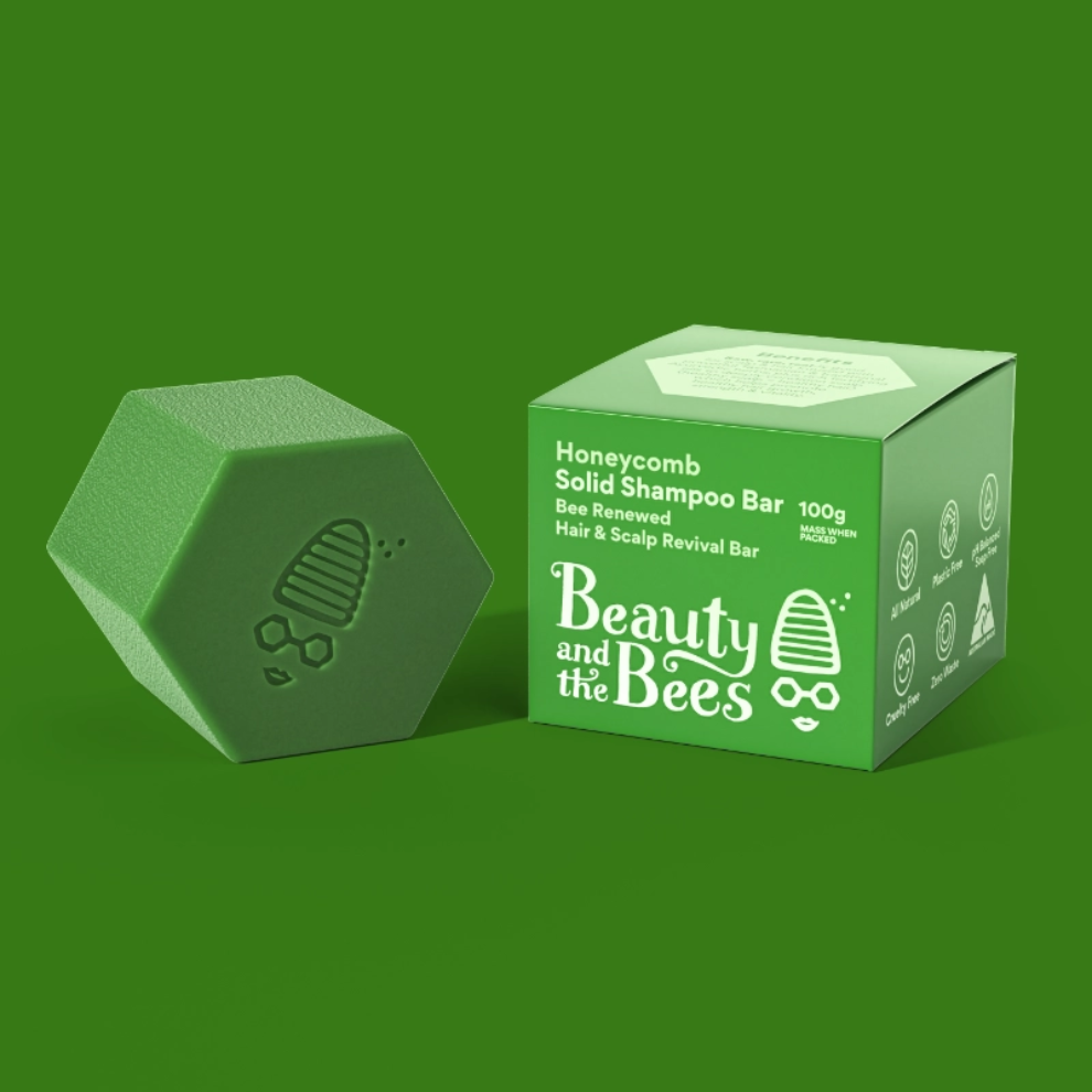 Beauty & the Bees Shampoo Bar pH Balanced 100 g