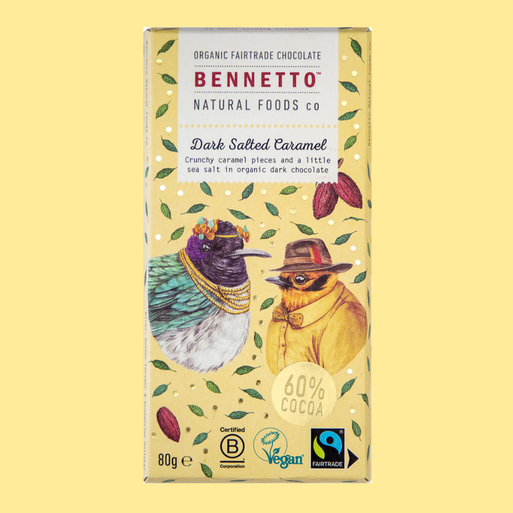 Bennetto Organic Dark Chocolate 80 g
