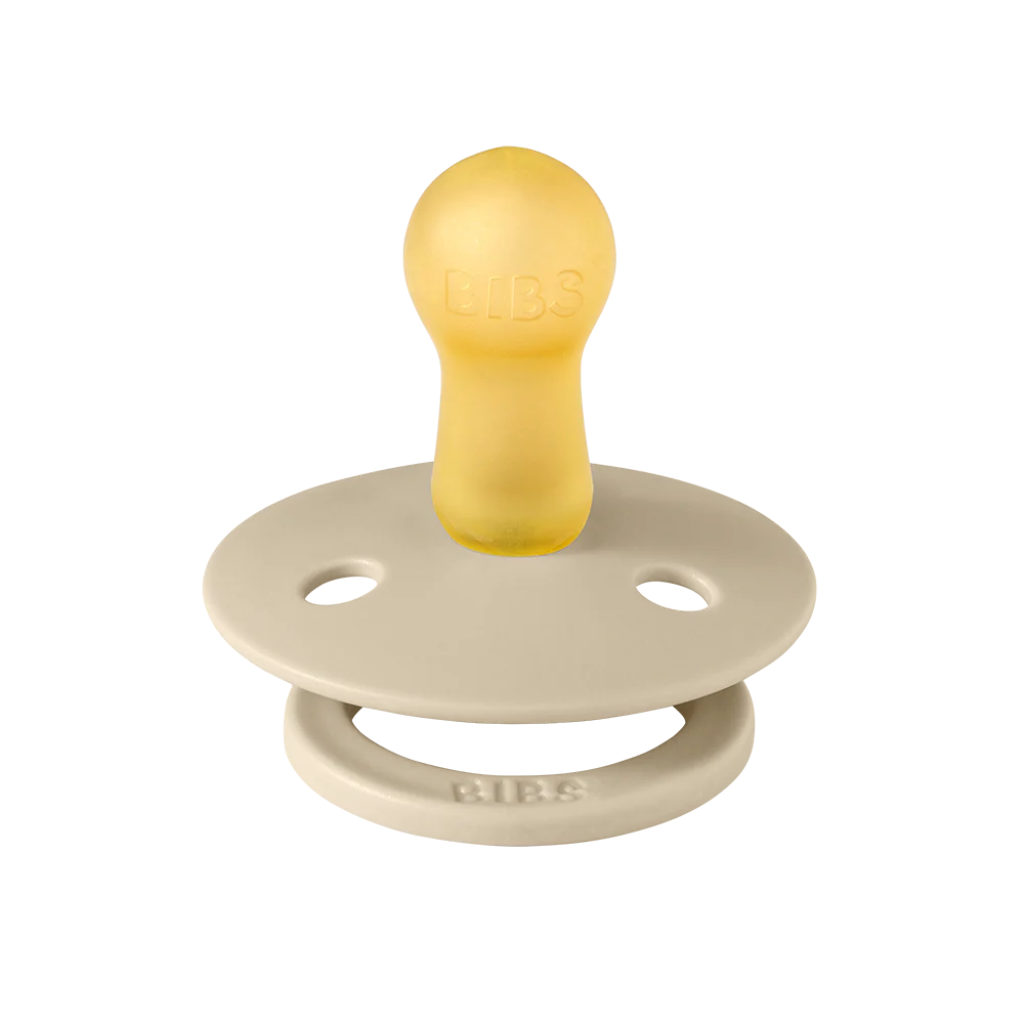 Bibs Pacifiers Size 1 Round Nipple (2 Pack)