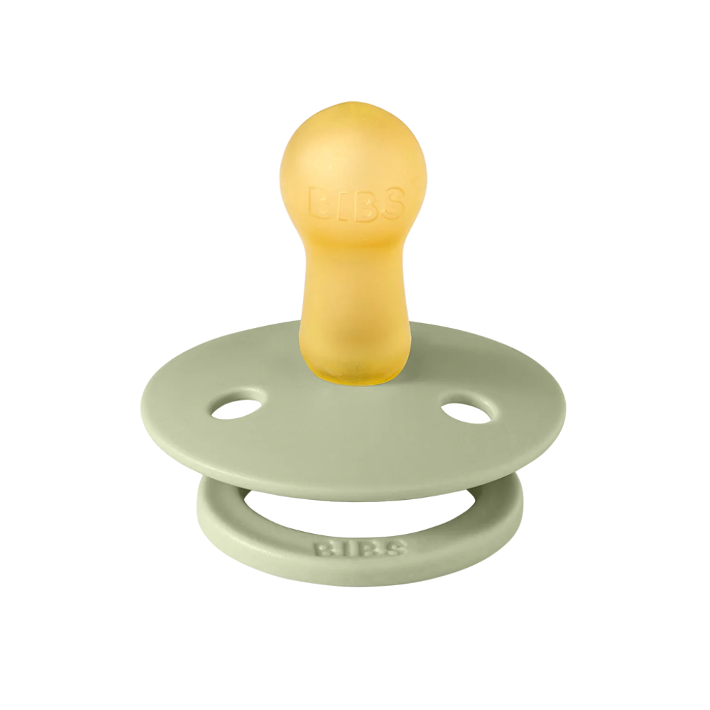 Bibs Pacifiers Size 1 Round Nipple (2 Pack)