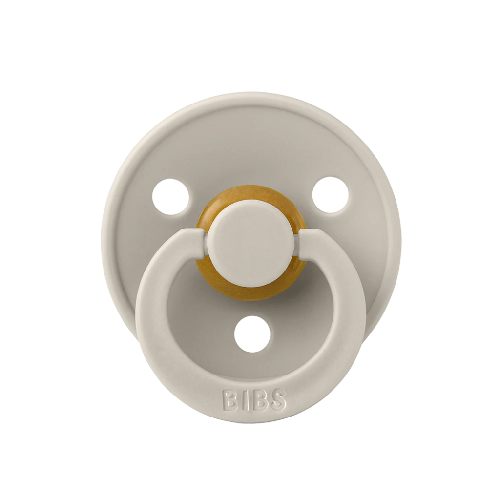 Bibs Pacifiers Size 2 Round Nipple (2 Pack)