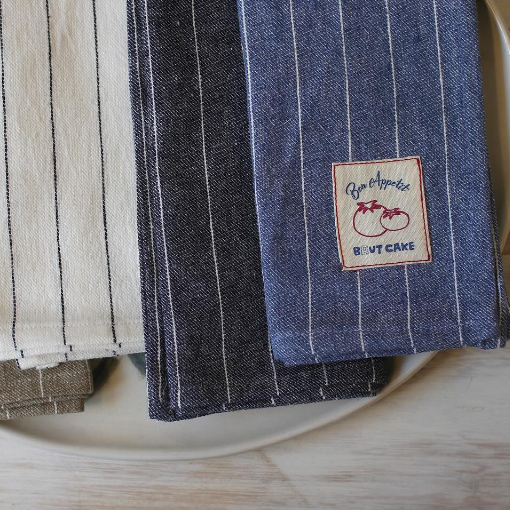 Brut Cake Napkin Linen (4 Pack)