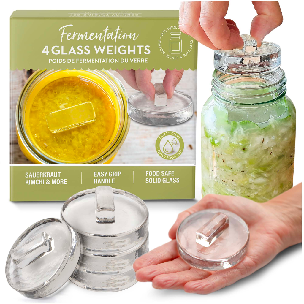 Country Trading Co Glass Fermenting Weight (Single)
