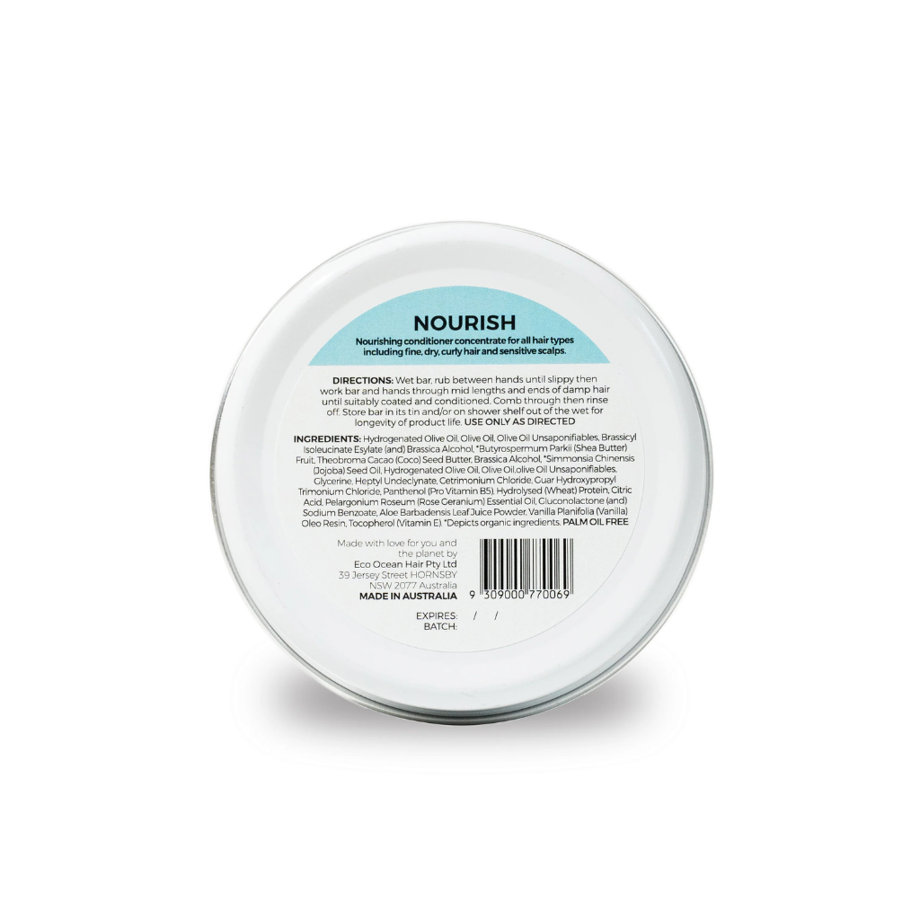 Eco Ocean Haircare Conditioner in a Tin 60 g