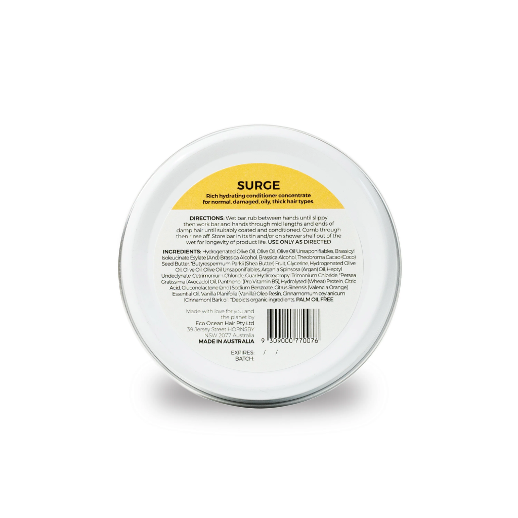 Eco Ocean Haircare Conditioner in a Tin 60 g