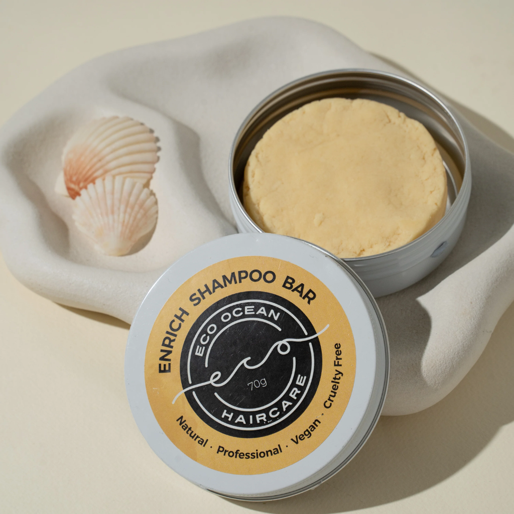 Eco Ocean Haircare Shampoo in a Tin 70 g