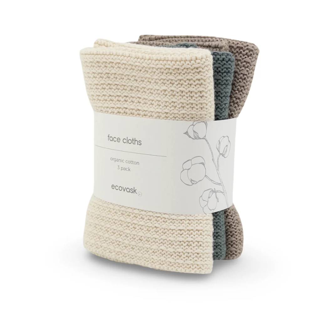 Ecovask Face Cloth (3 Pack)