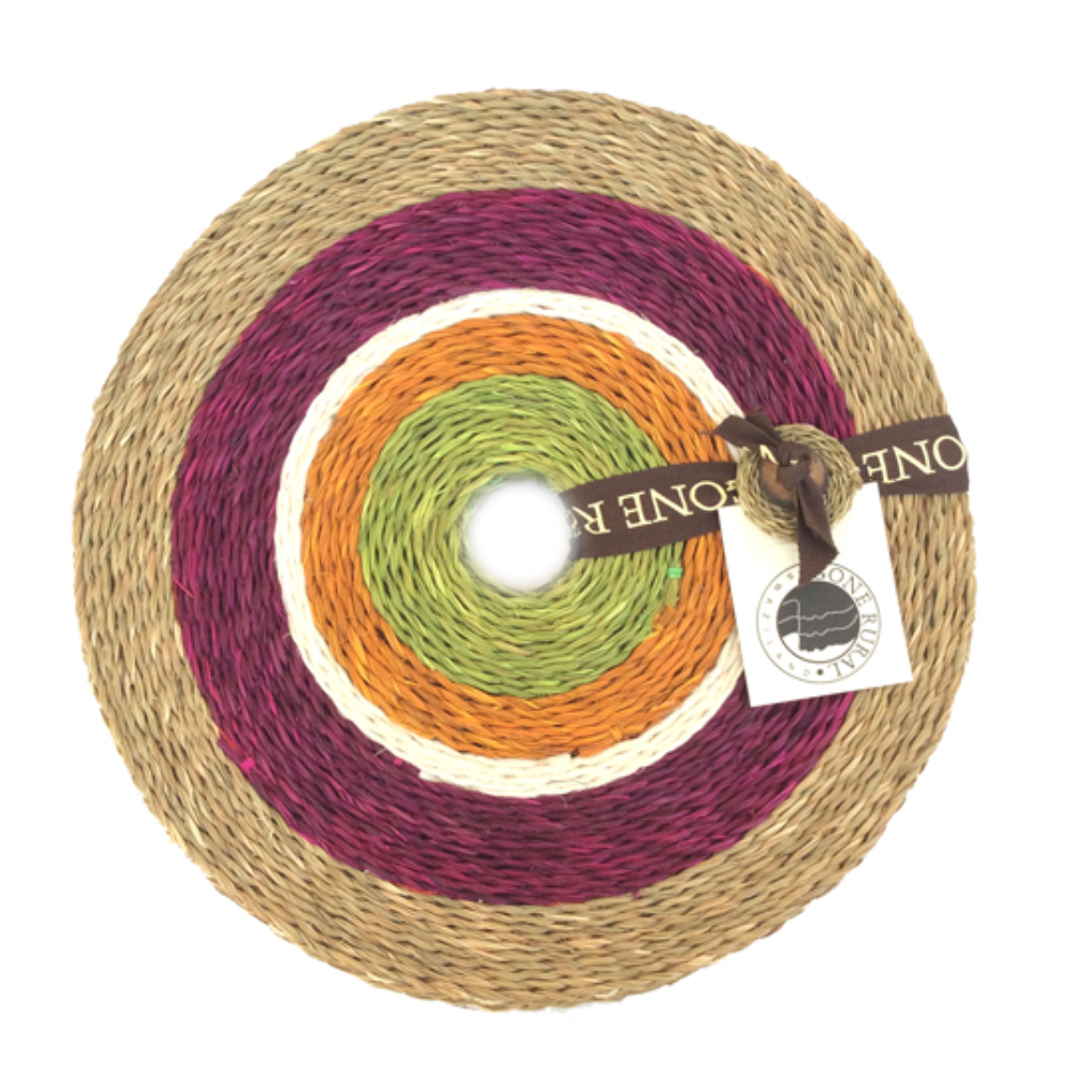 Kalahari Round Woven Placemats (Set of 4)