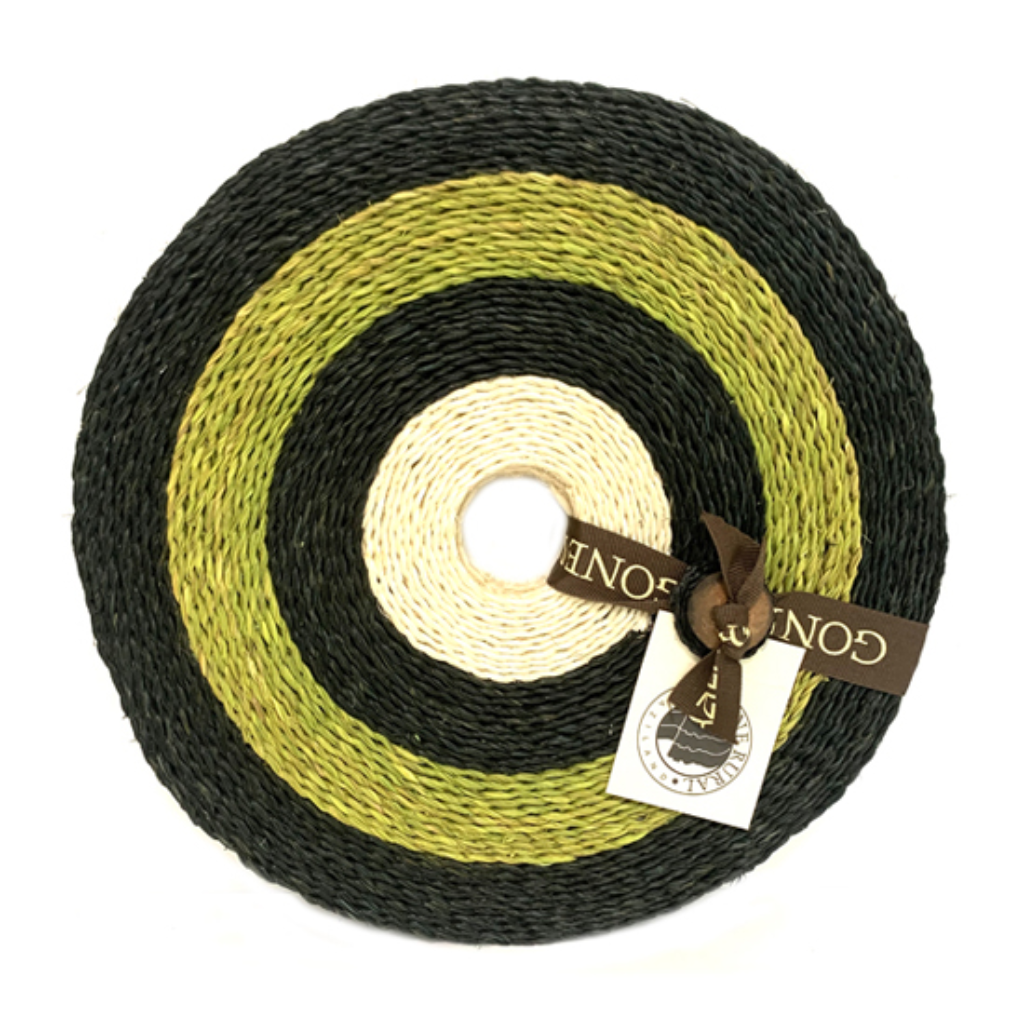 Kalahari Round Woven Placemats (Set of 4)