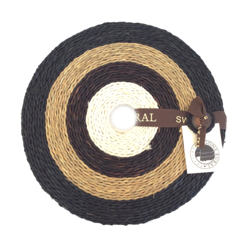 Kalahari Round Woven Placemats (Set of 4)