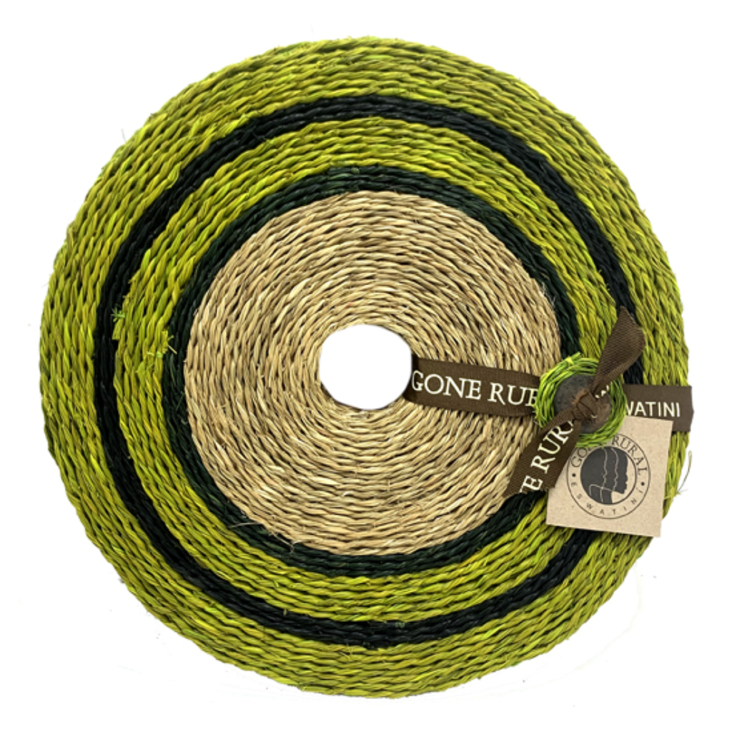 Kalahari Round Woven Placemats (Set of 4)