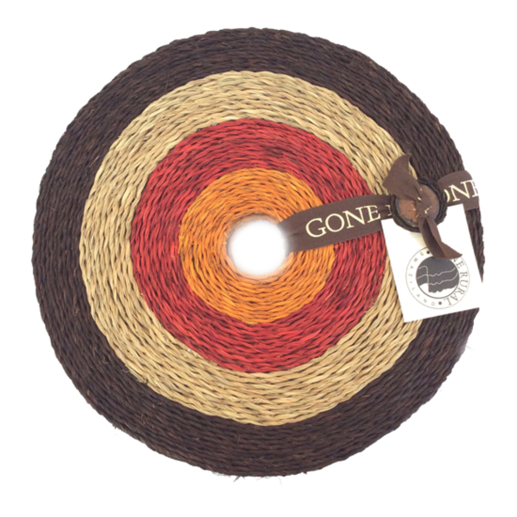 Kalahari Round Woven Placemats (Set of 4)