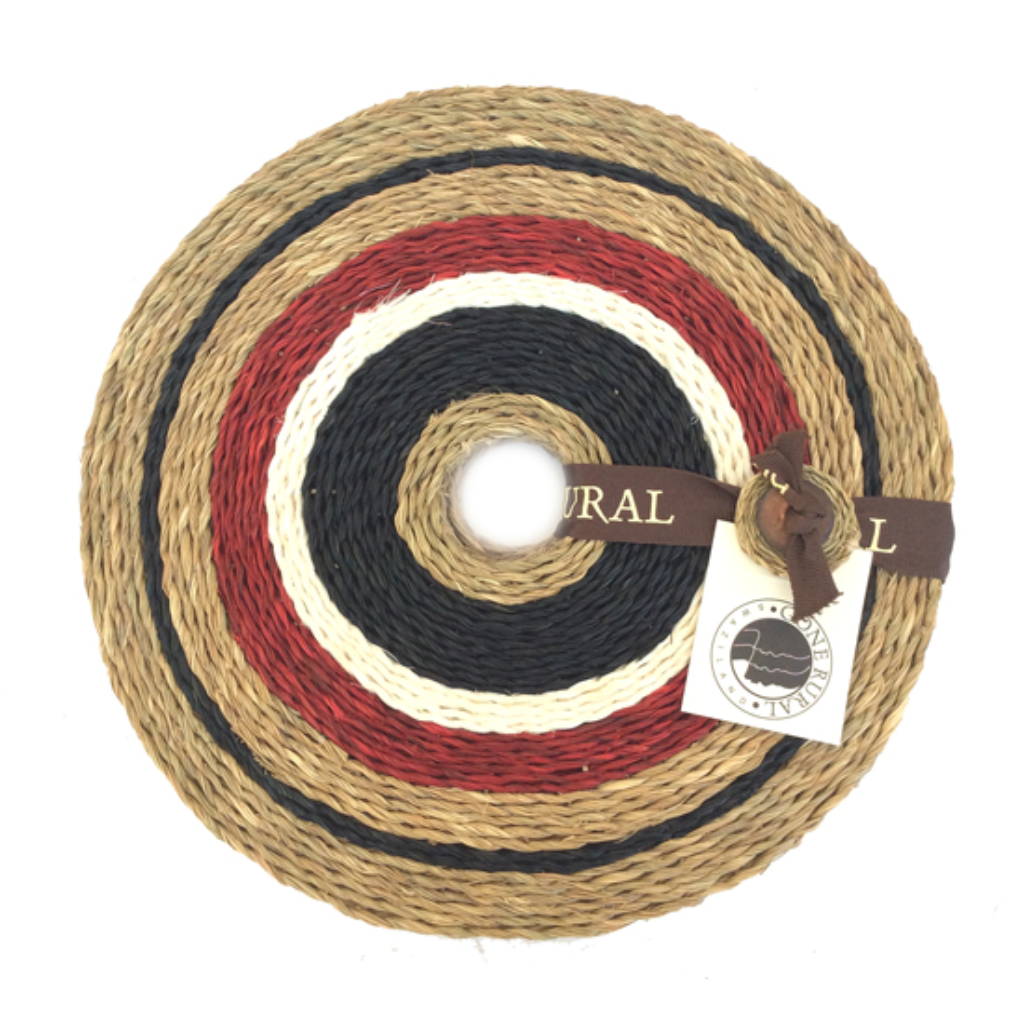 Kalahari Round Woven Placemats (Set of 4)