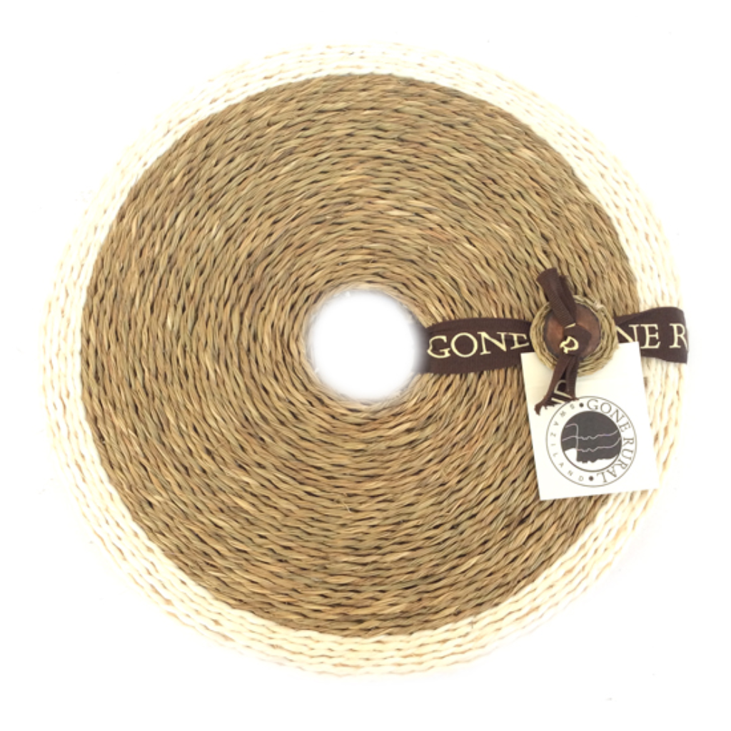 Kalahari Round Woven Placemats (Set of 4)