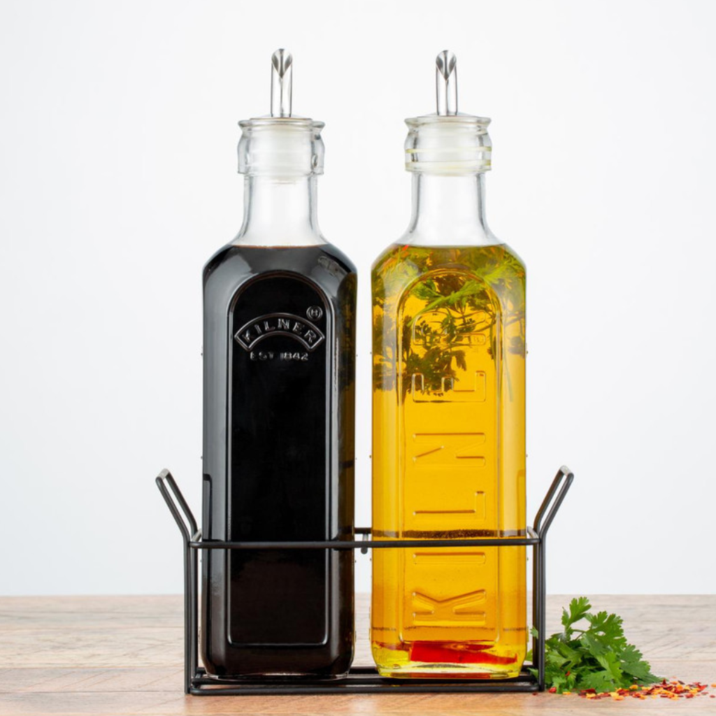 Kilner Oil Bottle Set 600 ml (2 Pack)