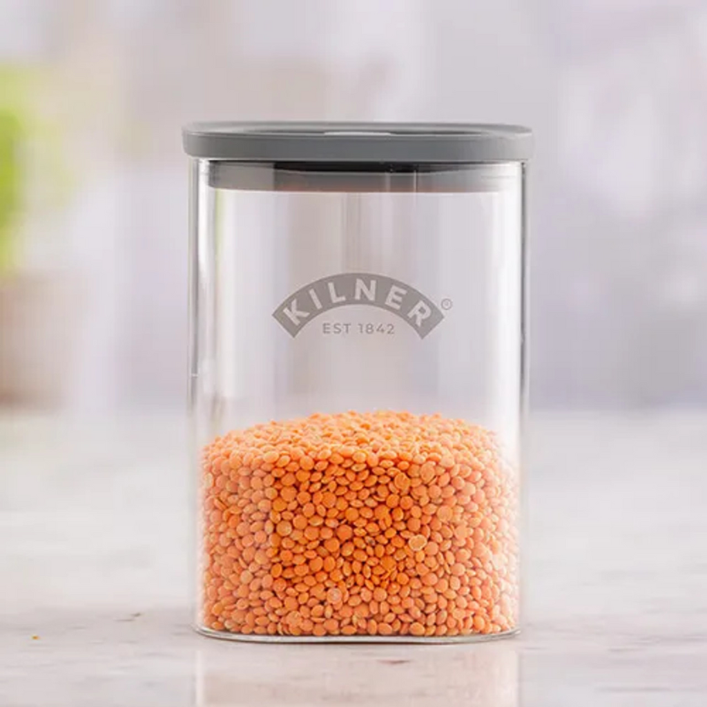 Kilner Storage Square Jar 1 L