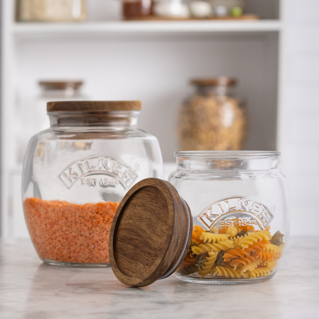 Kilner Universal Storage Jar with Wooden Lid