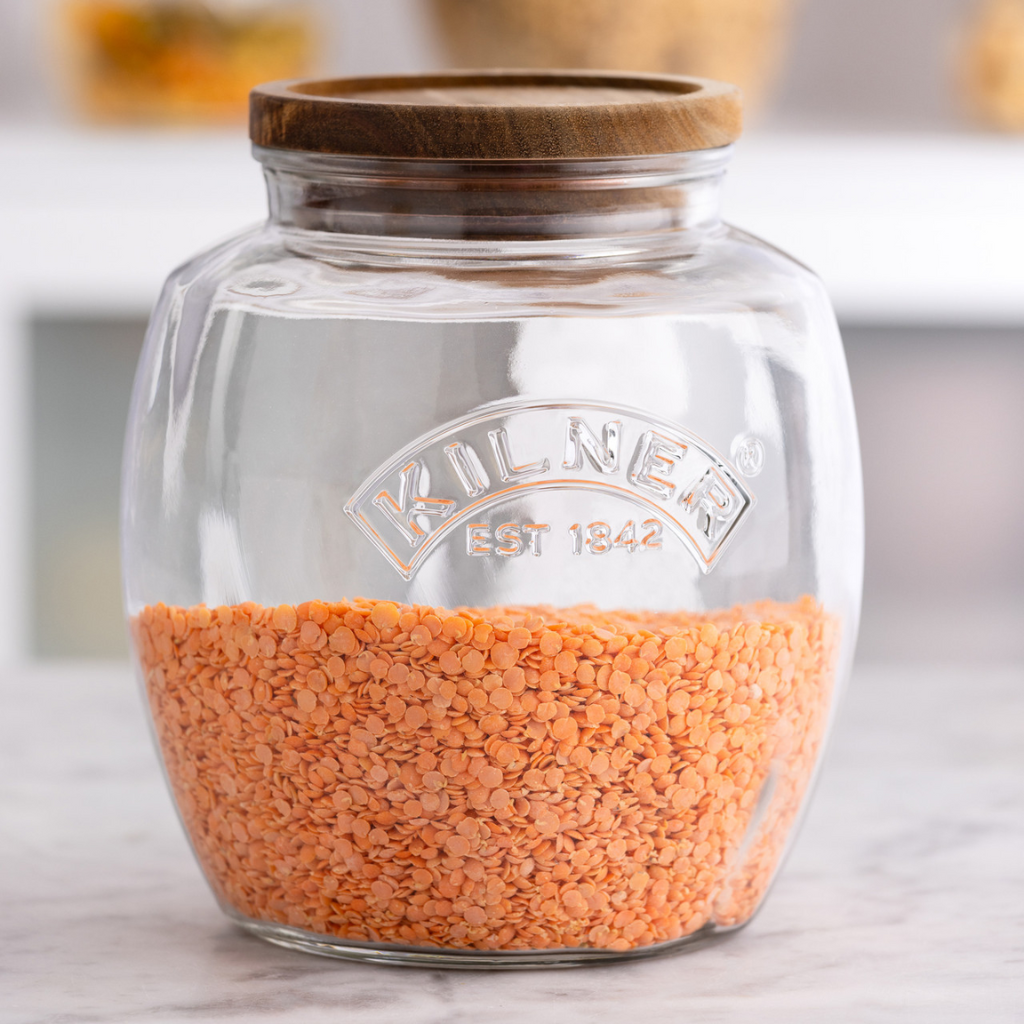 Kilner Universal Storage Jar with Wooden Lid
