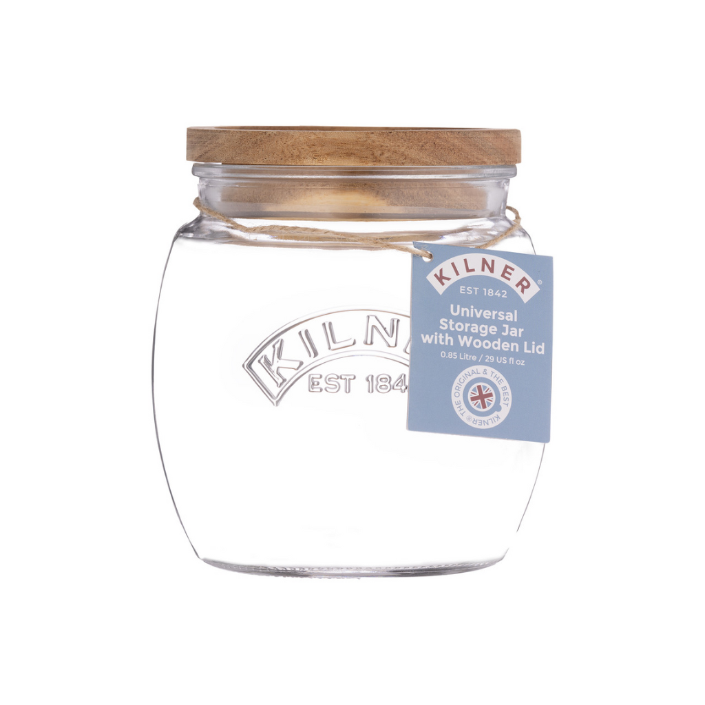Kilner Universal Storage Jar with Wooden Lid