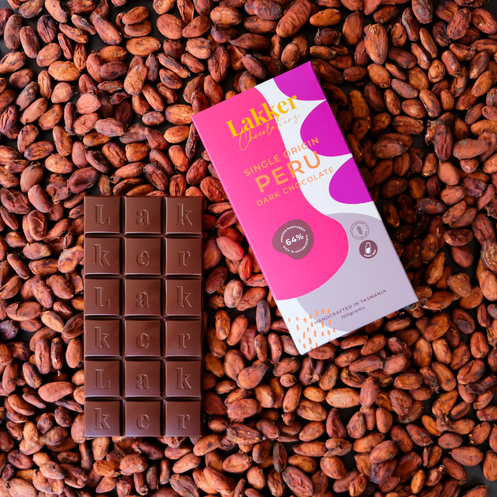 Lakker Chocolatiers Chocolate Bar Dark Single Origin 100 g