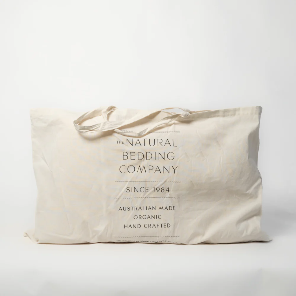 Natural Bedding Co Low Profile Contour Latex Pillow
