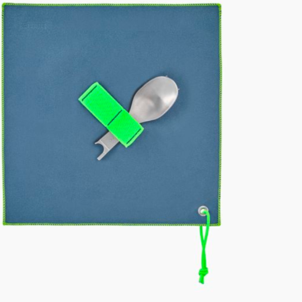 Opinel Picnic+ Fork, Spoon & Napkin (Extension) Set