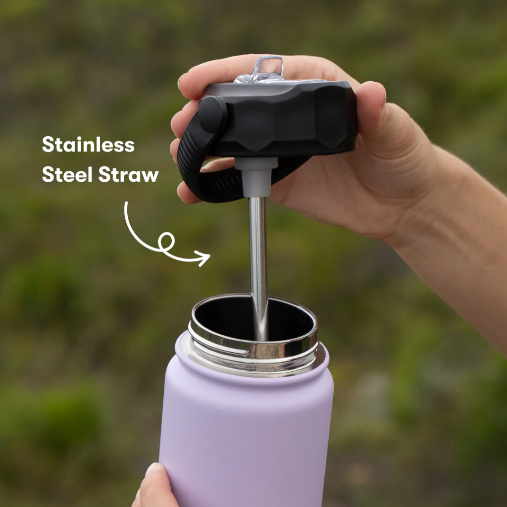 Pargo Insulated Sports Bottle with Straw Lid 1200 ml