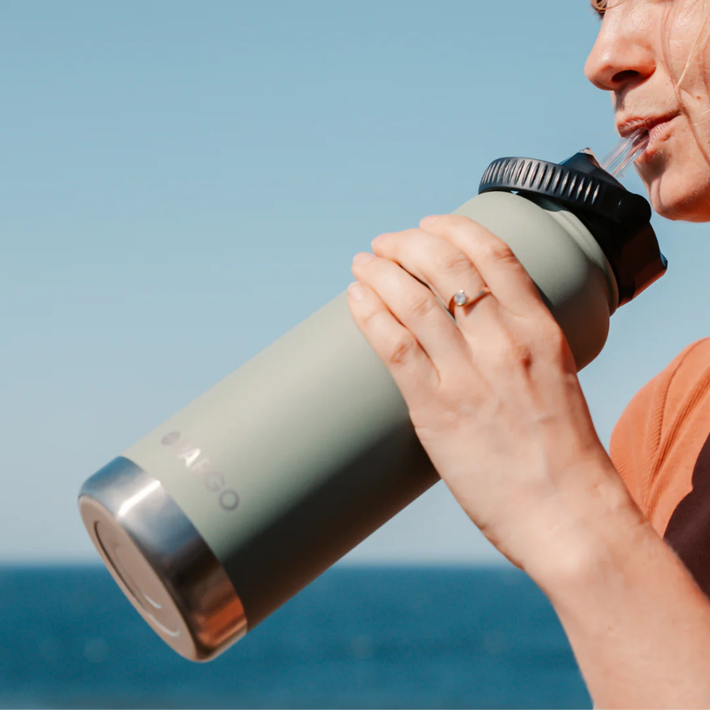 Pargo Insulated Sports Bottle with Straw Lid 1200 ml