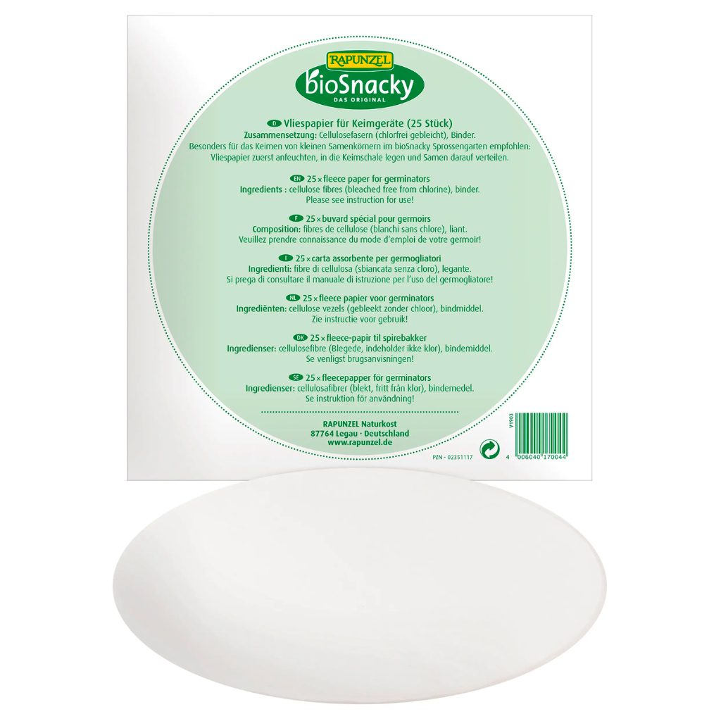 BioSnacky Sprouter - Filter Paper #4