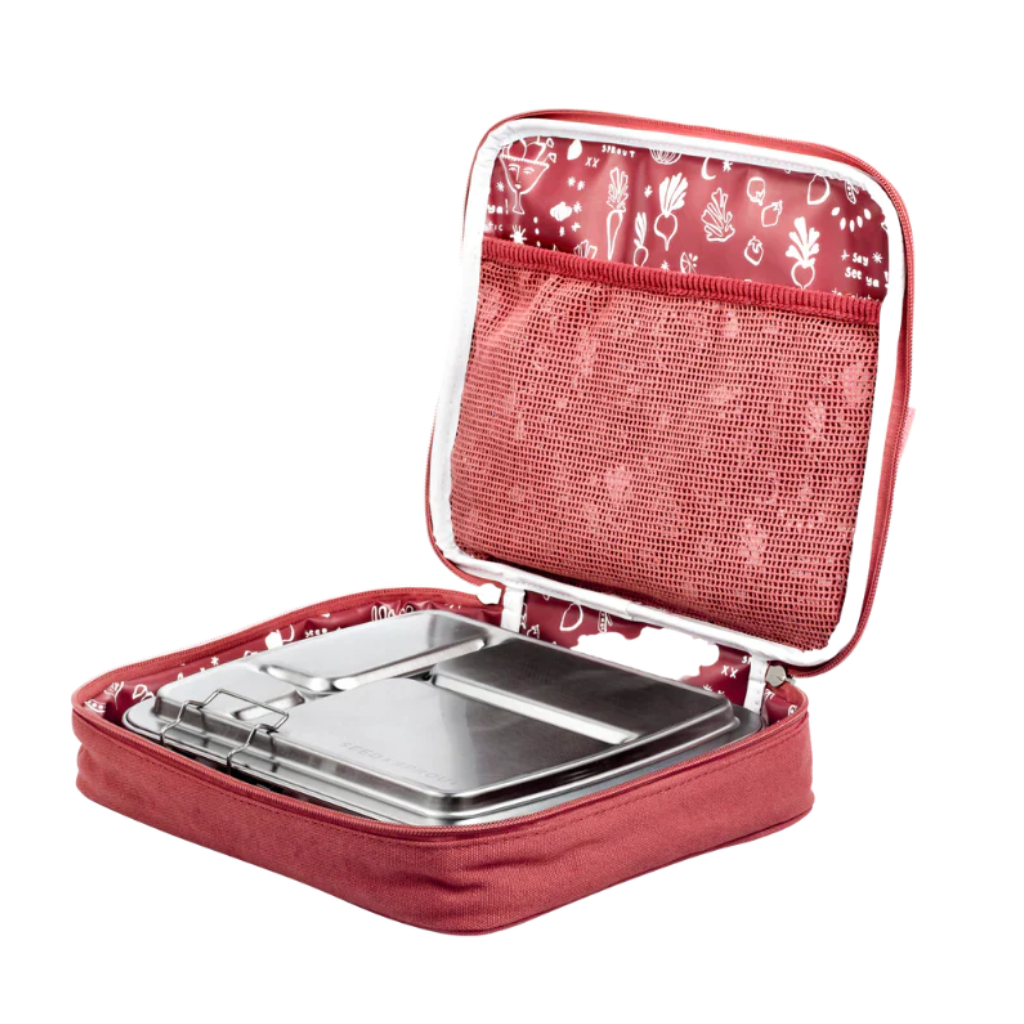 Seed & Sprout Organic Cotton CrunchCase with Pocket 4 L