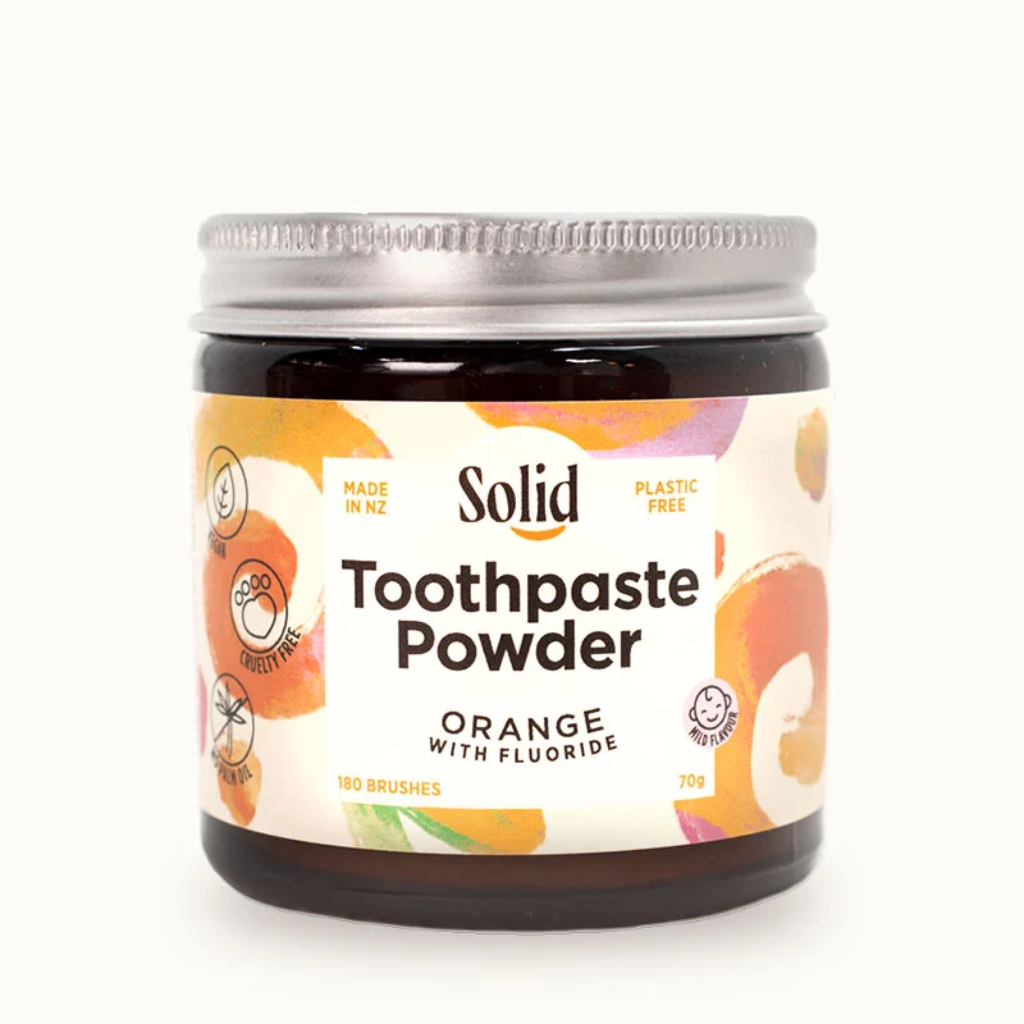 Solid Toothpaste Powder with Fluoride 70 g
