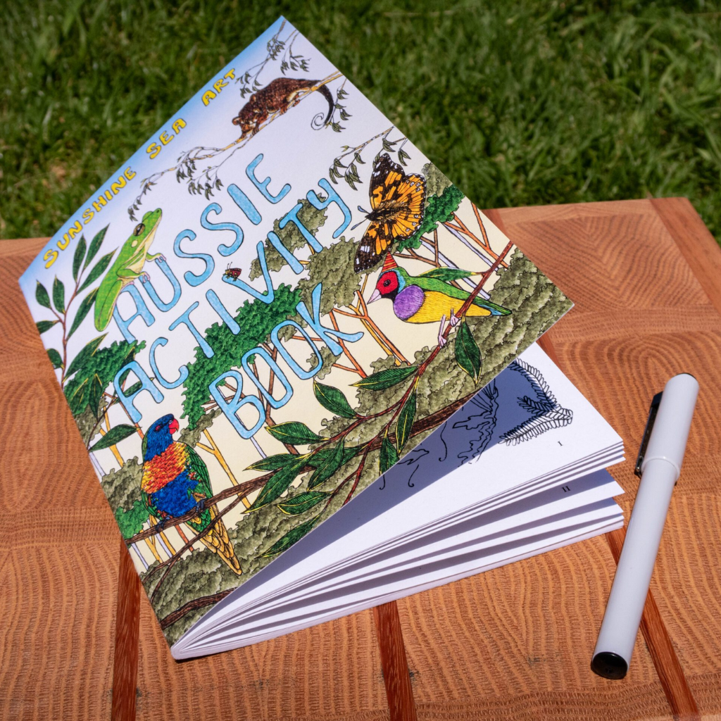 Sunshine Sea Art Activity Book