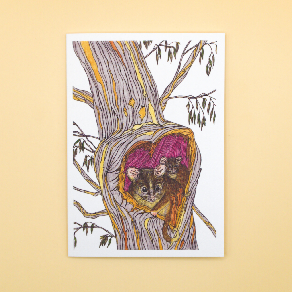 Sunshine Sea Art Greeting Card Animal