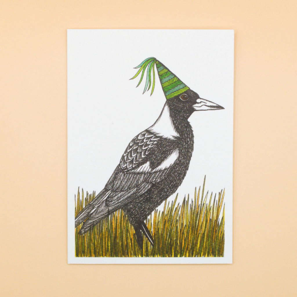 Sunshine Sea Art Greeting Card Bird