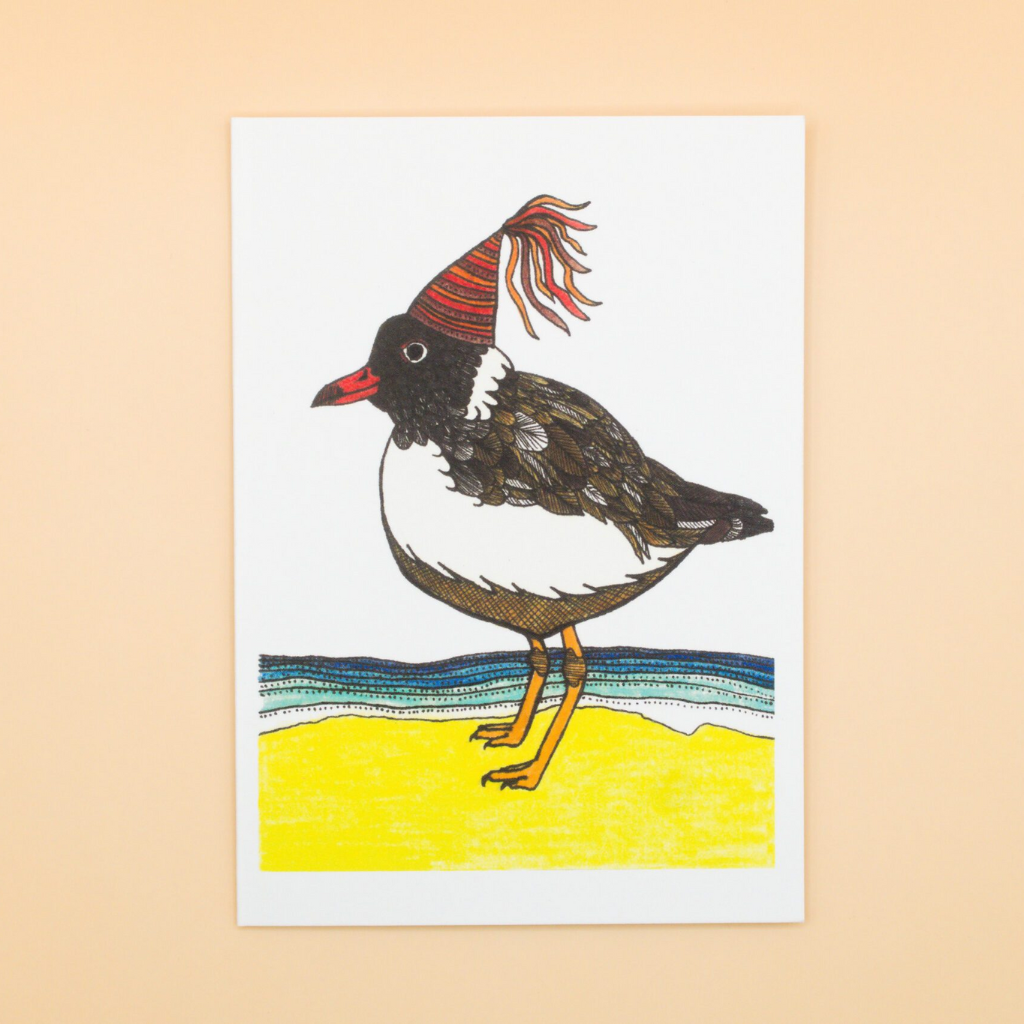 Sunshine Sea Art Greeting Card Bird