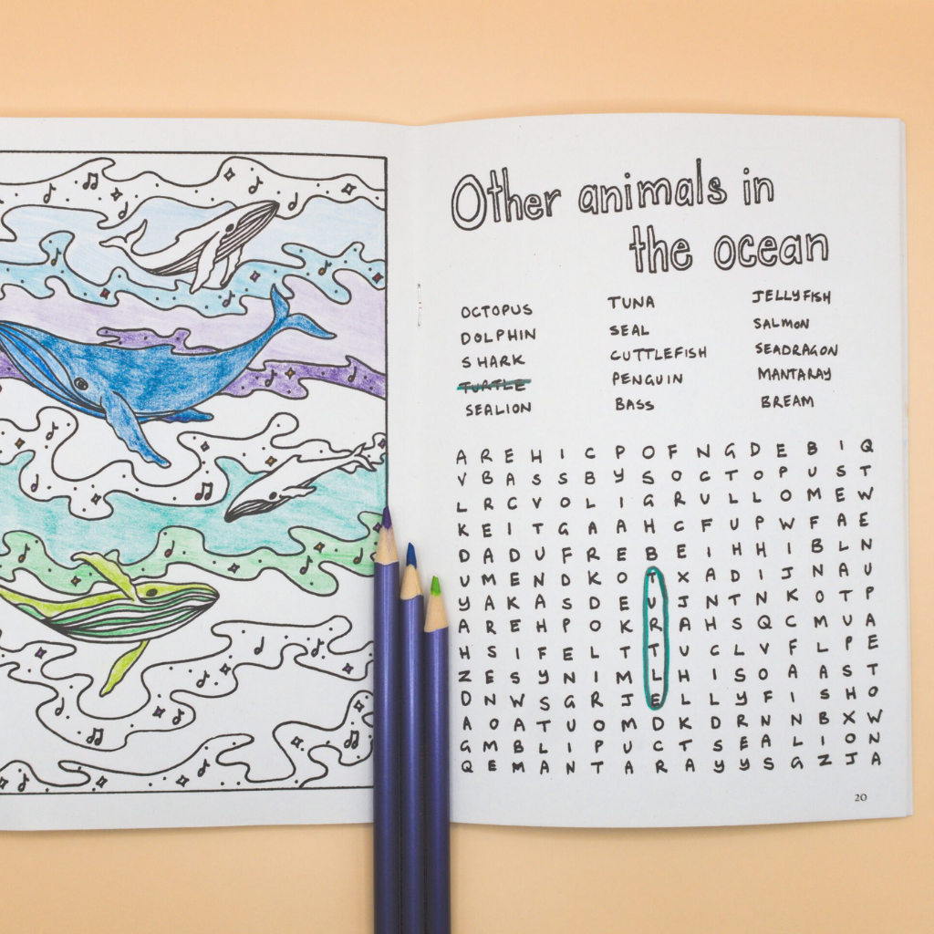 Sunshine Sea Art Activity Book