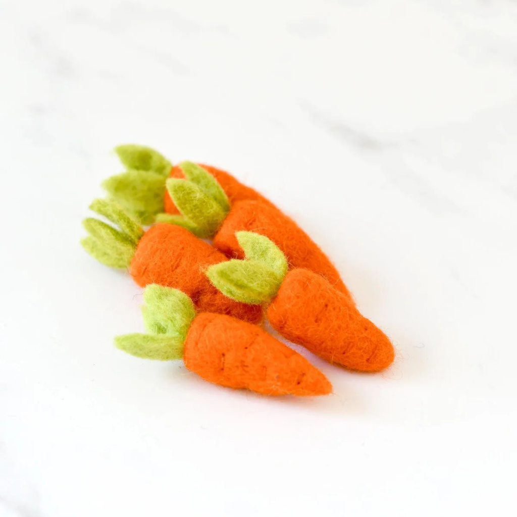 Tara Treasures Felt Vegetable / Mini Carrot