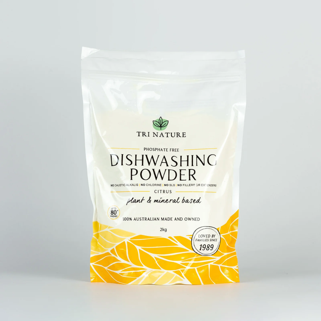 Tri Nature Dishwasher Powder with Citrus