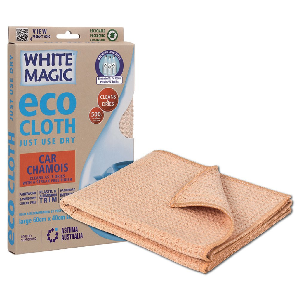 White Magic Car Chamois Eco Cloth