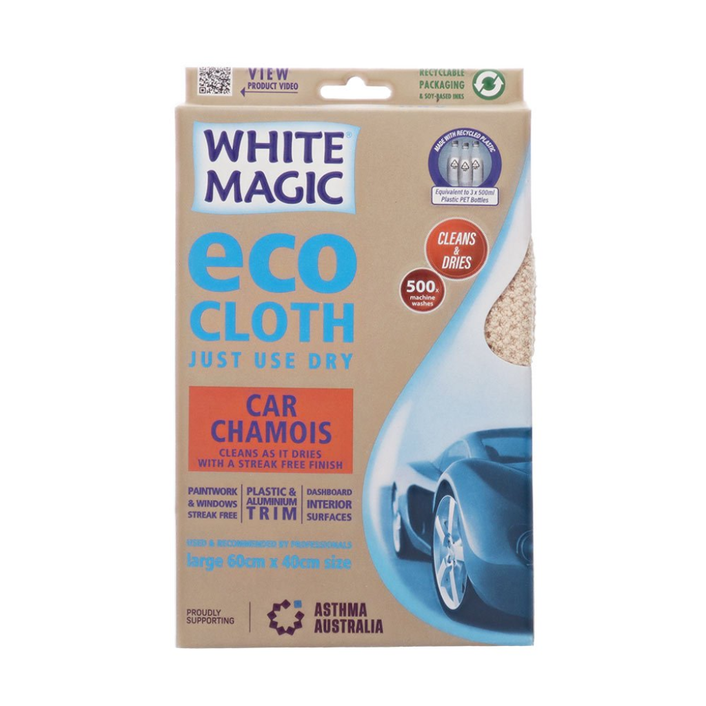 White Magic Car Chamois Eco Cloth