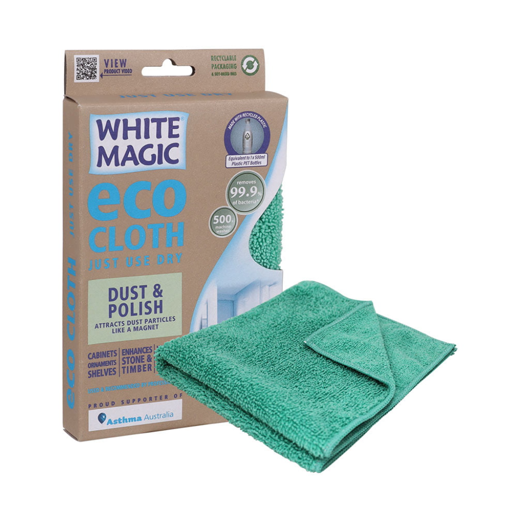White Magic Dust and Polish Eco Cloth