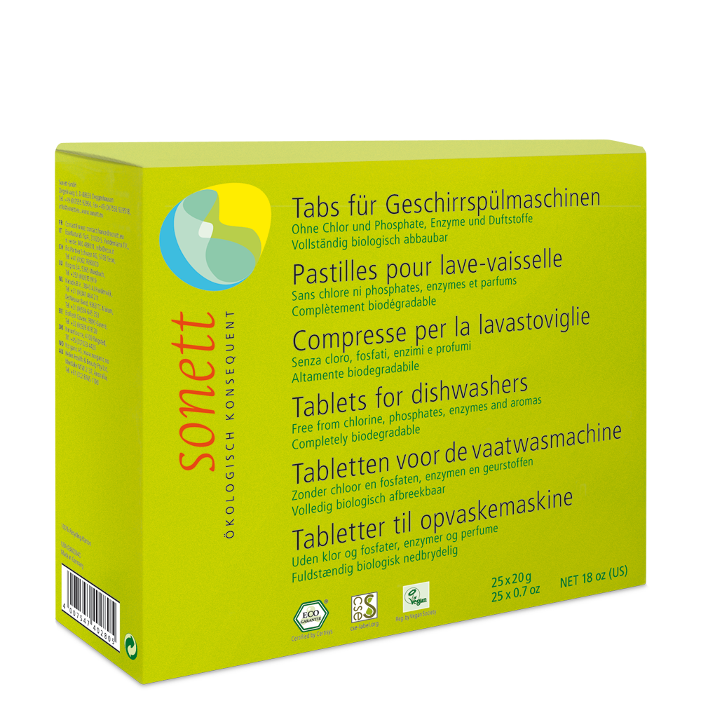 Sonett Dishwasher Tablets (25 Pack)