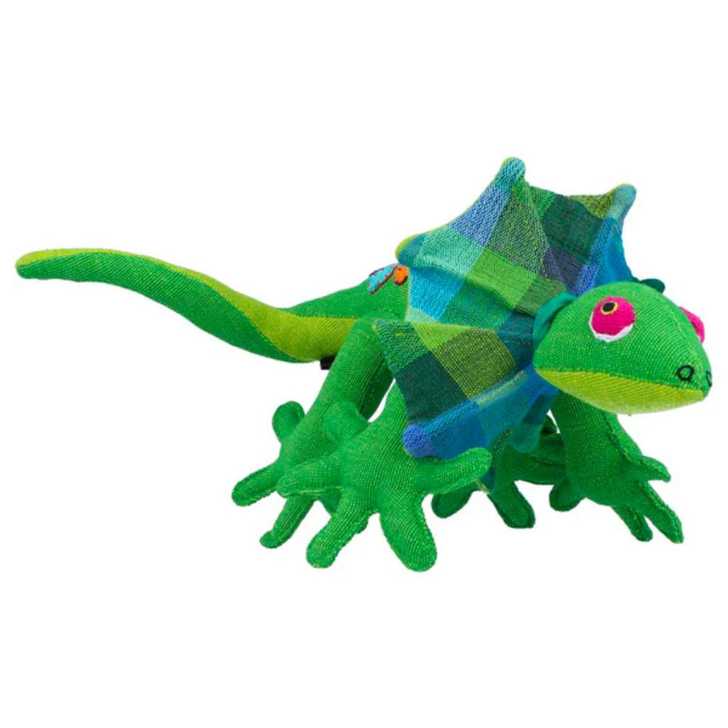Barefoot Crazy Frilled Neck Lizard
