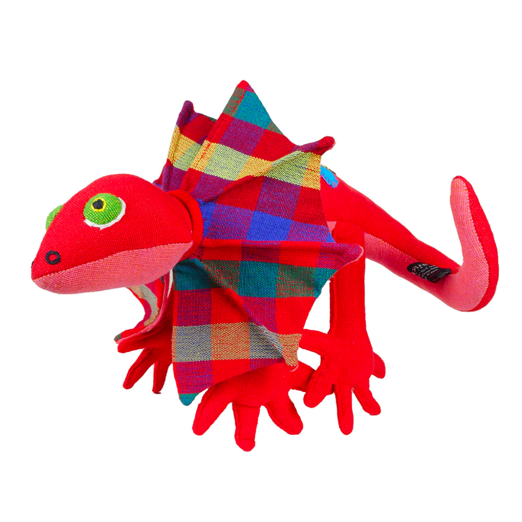 Barefoot Crazy Frilled Neck Lizard