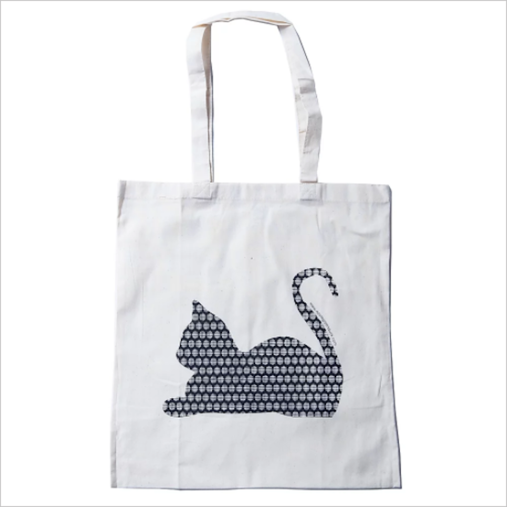 Apple Green Duck Calico Animal Tote Bag