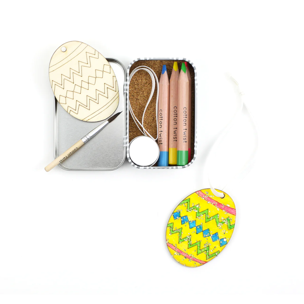 Cotton Twist Easter Decoration Gift Tin
